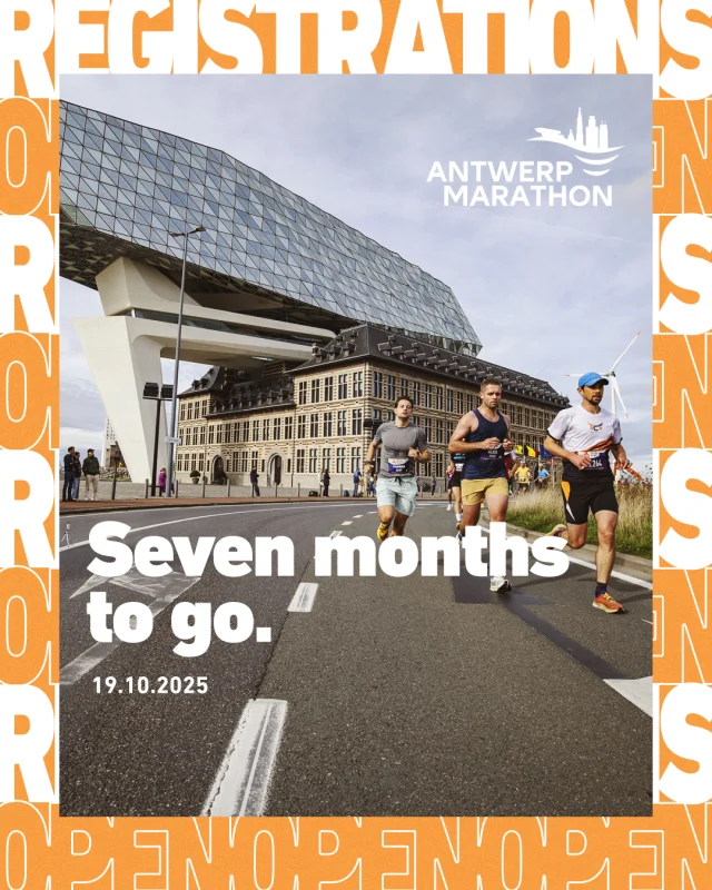 Marathon season! 🔛🔥 

Is the Antwerp (Half) Marathon your goal this autumn? Register now! 🎫 #AntwerpMarathon